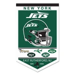 New York Jets Heritage History Logo Banner Flag. Fixed Price $19.95.