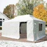 Domi 10'X14' Universal Winter Gazebo Cover W/sidewalls And Mesh Windows(white). Fixed Price $165.99.