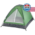 Wakeman Outdoors 2 Person Camping Tent Rain Fly Carrying Bag Lightweight Pop Up. Fixed Price $35.97.