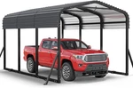 10X15FT Metal Carport, Heavy Duty Garage W/reinforced Support Rods And Windp. Fixed Price $899.99.