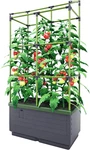 Biogreen Self-watering Raised Garden Bed With Trellis City Jungle. Fixed Price $163.99.