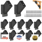12 Pcs Pergola Bracket Kit Reinforced 45-DEGREE Gazebos. Fixed Price $75.21.