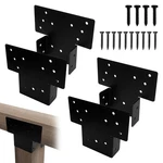 Rasugarlary Pergola Brackets, Pcs 3-WAY For 4X4 (actual 3.6X3.6).... Fixed Price $52.43.