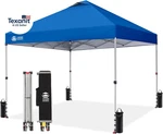 Crown Shades 10X10 Pop Canopy - Beach Tent With One Push Setup Easy Outdoor. Fixed Price $225.21.