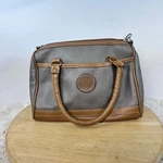 Pacific Connections Satchel Bag Top Handle Shoulder Taupe Brown Small. Fixed Price $15.00.