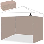 Mordenape 10X10 Pop Up Canopy Tent Fit - Spliceable, Khaki 3PCS. Fixed Price $69.66.