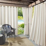 Sun Zero Valencia Cabana Stripe Indoor/outdoor Uv Protectant Energy Efficient Cu. Fixed Price $37.91.