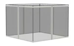 Outsunny 10X10 Gazebo Replacement Mesh Netting Sidewalls 4 Panels. Fixed Price $49.99.