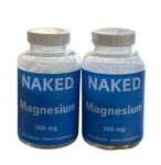 Naked Nutrition Magnesium 300 Mg Dietary Supplement Bottles Of 120 Capsules. Fixed Price $18.70.