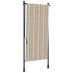 Outdoor Roller Blind Privacy Screen Vertical Patio Sunshade Fabric&steel Vidaxl. Fixed Price $90.99.