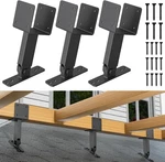 4X4 Heavy Duty Roof Riser Brackets Kit 3 Pack, Adjustable Angle Pergola Brack.... Fixed Price $104.00.