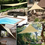 Sand Color Oversized 16 Foot Sun Shade Plus King Canopy Hardware Kit - Set. Fixed Price $59.95.