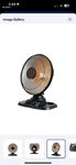 Utilitech Up To 1000-WATT Infrared Parabolic Dish Indoor Electric Space Heater. Fixed Price $42.00.
