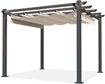 Light Beige Replacement Cover For Hampton Bay Pergola GFM00467F & GFM00469A. Fixed Price $166.99.