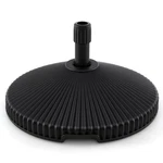 Fillable Umbrella Base W/ Shell Texture 3 Coupler Sizes For Lawn Poolside Garden. Fixed Price $39.99.