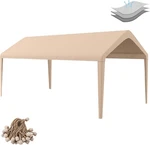 Birodeko Carport Replacement Canopy Cover 10'X20' For Tent Top Garage Shelter. Fixed Price $149.99.