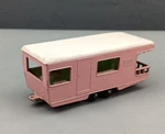 Matchbox Trailer Caravan Pink No 23 Lesney England W/ Top. Fixed Price $11.89.
