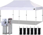 Eurmax 10X20 Ez Pop Up Outdoor Event Canopy Instant Party Tent Shade Shelter. Fixed Price $358.86.