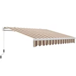 Strong 13X8 Ft Retractable Awning For Patio With Stable Bracket Design. Fixed Price $340.73.