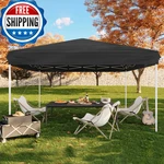 Garveelife 10X10 Pop Up Canopy Tent Easy 3 Adjustable Height Outdoor. Fixed Price $142.96.