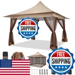 Cobizi 12X12 Pop Up Canopy Gazebo On Clearance Outdoor Tent Mosquito. Fixed Price $224.98.