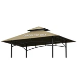 Grill Gazebo Replacement Canopy Top - Aonear 5'X8' Outdoor Bbq Tent Roof Cove.... Fixed Price $42.52.