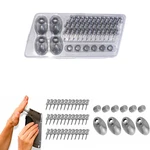 46 Pieces Refill Instant Wall Picture Hangingnail System. Fixed Price $9.99.