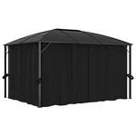 Gazebo Event Pavilion Party Tent Grill With Curtains Anthracite Vidaxl. Fixed Price $942.99.