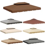 Outsunny Double Roof Gazebo Replacement Canopy Top Cover. Fixed Price $49.99.