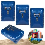 Esmorah 4PCS Vinyl With Handle, 50LB Capacity Bounce House Bags.... Fixed Price $64.62.