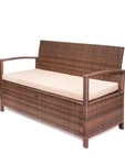 Barton Deck Box W/seat Cushion Outdoor Patio Storage Bench Shed Cabinet. Fixed Price $98.99.