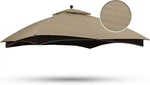 Abccanopy Riplock Gazebo Top For Lowe's Allen Roth #GF-12S004B-1 Khaki. Fixed Price $99.00.