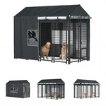 Outdoor Dog Kennel - Full Coverage For 8'DX4'WX6'H Cages, 600D Heav.... Fixed Price $149.59.