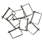 20PC 1/4" Gold Trailer Lock Pin, Square Heavy Duty Goliath Industrial SCPTC14. Fixed Price $21.99.