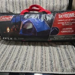 New! Coleman 4 Person Skydome Tent W/ Led Lights 5 Minute Set-up System. Nice!. Fixed Price $115.00.