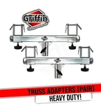 Griffin Bar Adapters For Lighting Stands (2) Triangle / Square Trussing. Fixed Price $41.86.