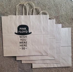 (5) Pink Floyd Wish You Were Here 50TH Anniversary Gift Bag * Los Angeles Pop-up. Fixed Price $8.00.