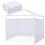 10 X Ft. Waterproof Canopy Sidewalls, 3-PIECE Set, White. Fixed Price $165.96.