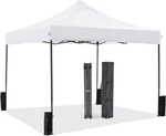 10 Foot X Pop Up Canopy Tent Bright White. Fixed Price $160.00.