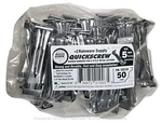 Quick Screw 5" 50 Pack Premium Hidden Rain Gutter Bracket Hook Hangers With S.... Fixed Price $47.44.