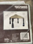Replacement Canopy For 10X12 Allen Roth Gazebo, Water-repellent Polyester Fabric. Fixed Price $150.00.