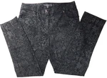 Per Se By Carlisle Straight Fit Skinny Legs Jeans Black Metallic Size 8 New. Fixed Price $85.00.
