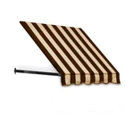 Awntech 6' Dallas Retro Business Store Cafe Window/entry Awning, Brown/tan. Fixed Price $325.00.