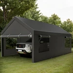 Shintenchi 12X20 Heavy-duty Design Carport,portable Garage 12*20 Ft, Gray. Fixed Price $354.99.