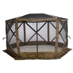 Clam Quick-set Escape Sky Camper 11.5 Ft Portable Outdoor Canopy Shelter, Brown. Fixed Price $599.99.