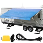 New/rv Awning 18' Camper Fabric, Trailer Canopy Patio Camping Car. Fixed Price $197.60.