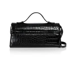 108$ Aqua East West Top Handle Bags Women's Size One Black. Fixed Price $76.00.