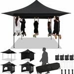 13X13 Pop Up Canopy Tent With Sidewalls Waterproof Commercial Gazebo Garden Yard. Fixed Price $184.99.