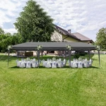 10X30FT Outdoor Pop Up Canopy, Tent For Party Camping,sadbag,on Wheel. Fixed Price $178.98.