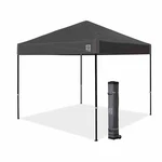 Ez-up AMB3SBKF10SG Ambassador 10X10 Pop Canopy Tent Steel Gray W Bag. Fixed Price $205.59.